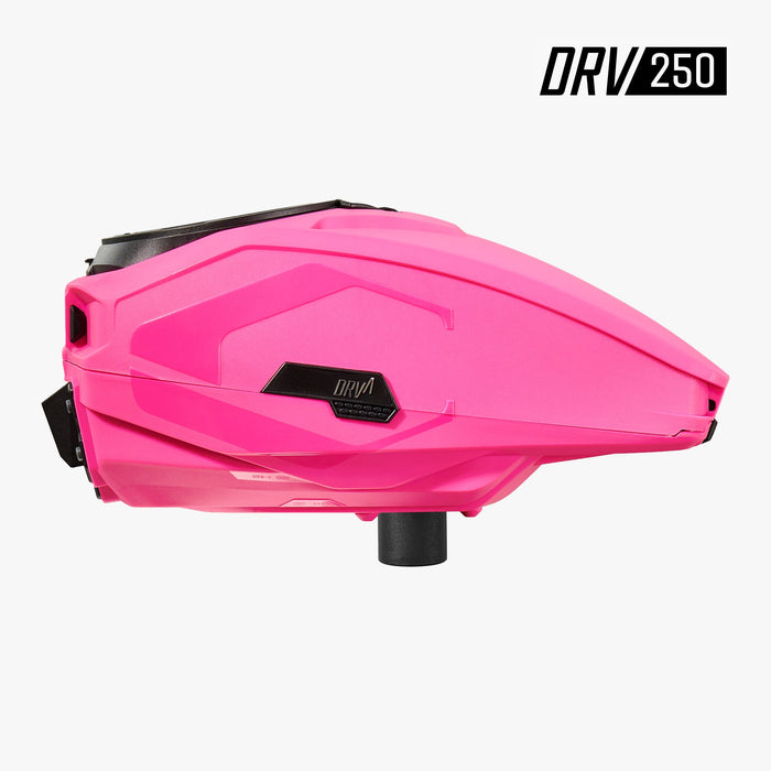 Carbon DRV 250 "High Capacity" Paintball Hopper - Pink