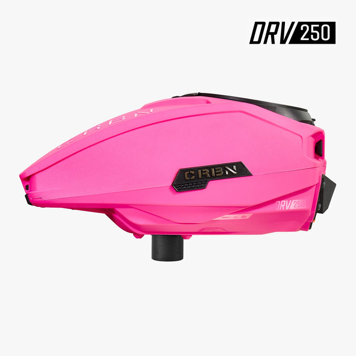 Carbon DRV 250 "High Capacity" Paintball Hopper - Pink