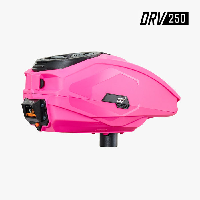 Carbon DRV 250 "High Capacity" Paintball Hopper - Pink