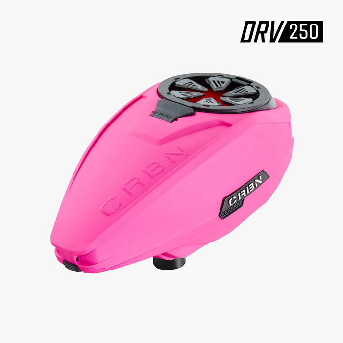 Carbon DRV 250 "High Capacity" Paintball Hopper - Pink