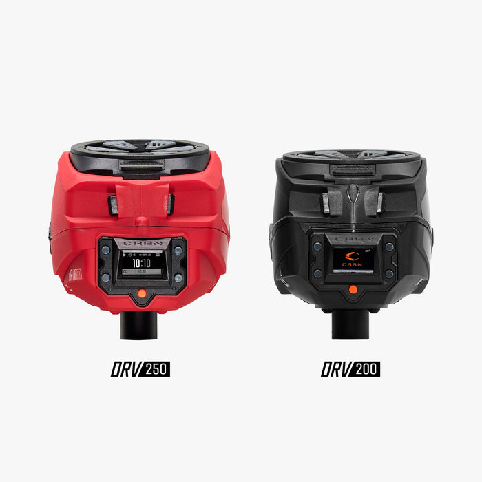 Carbon DRV 250 "High Capacity" Paintball Hopper - Red