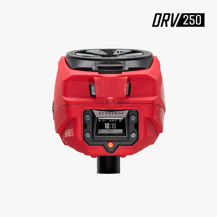 Carbon DRV 250 "High Capacity" Paintball Hopper - Red