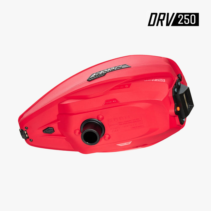 Carbon DRV 250 "High Capacity" Paintball Hopper - Red