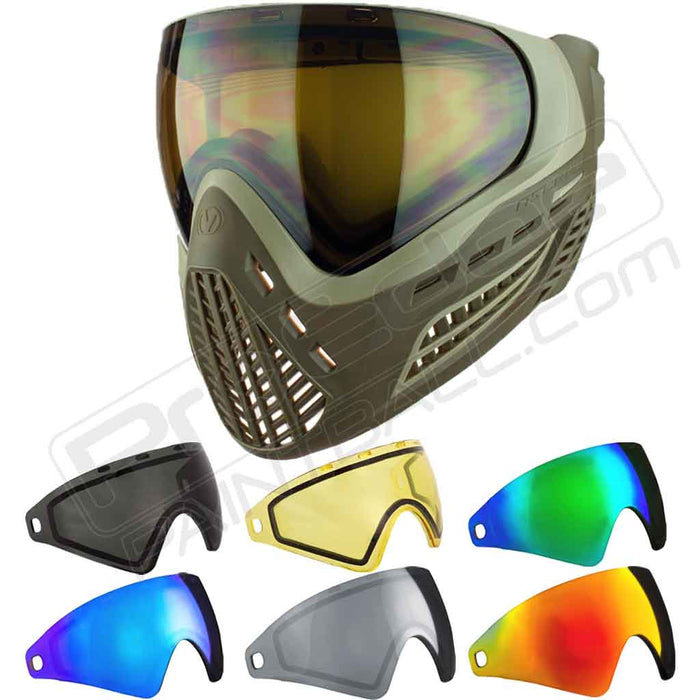 Virtue VIO Ascend Paintball Mask - DooDoo FDE SE - Choose Lens Color (SKU 19379)