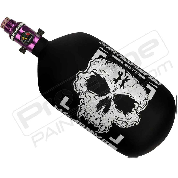 HK Army Alpha Air "Doom" Carbon Fiber Tank - Choose Regulator - 77 4500 - Ghost - Black/White