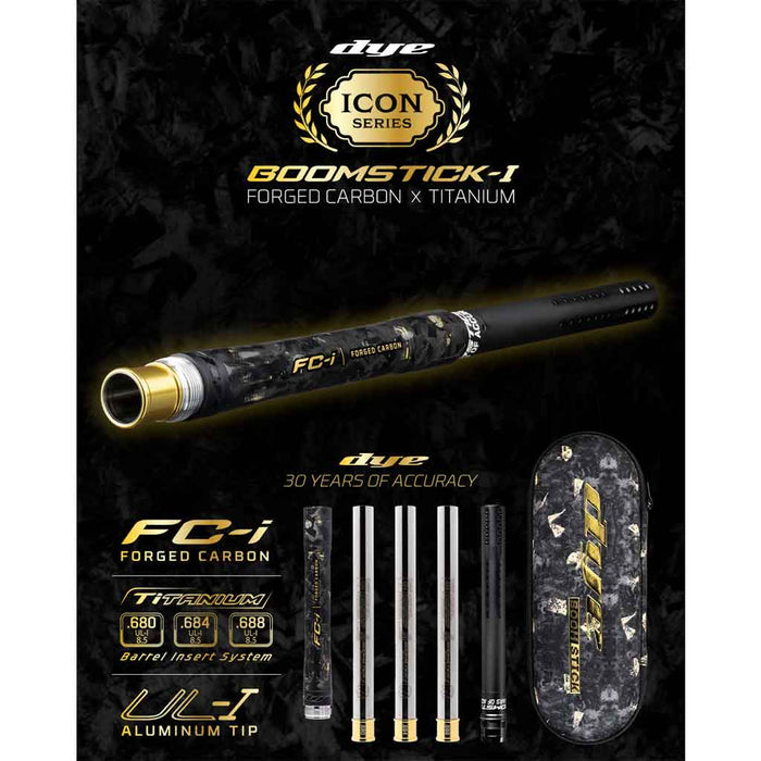 Dye Boomstick-I Ti FC-I Kit - Forged Carbon Fiber - Limited Edition