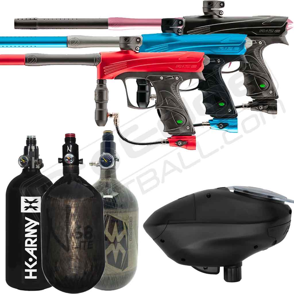 DYE Rize CZR Basic Package - Choose Your Color — Pro Edge Paintball