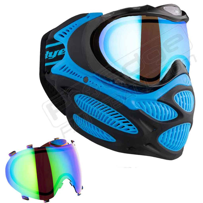 Dye i3 Pro Paintball Mask - Glacier Blue - Choose Lens Color