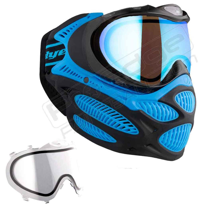 Dye i3 Pro Paintball Mask - Glacier Blue - Choose Lens Color