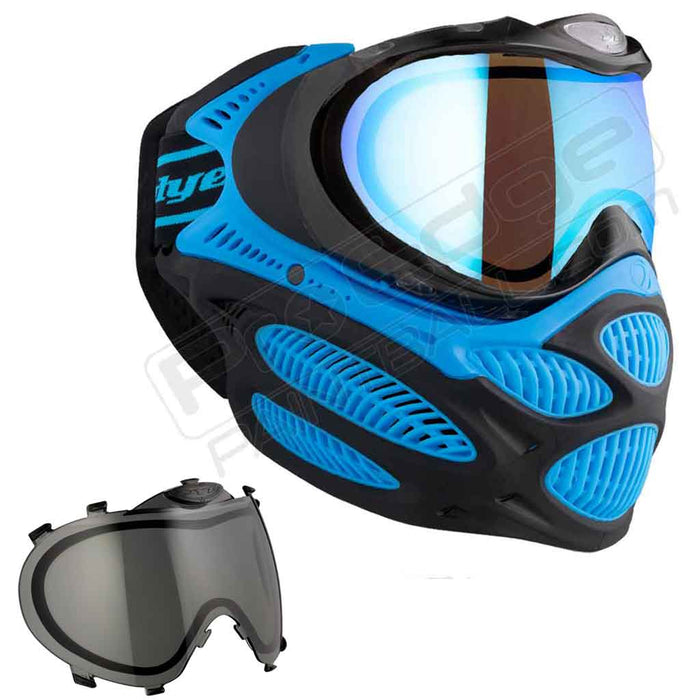 Dye i3 Pro Paintball Mask - Glacier Blue - Choose Lens Color