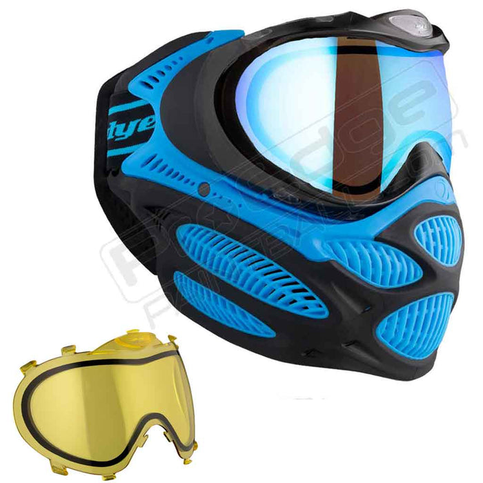 Dye i3 Pro Paintball Mask - Glacier Blue - Choose Lens Color
