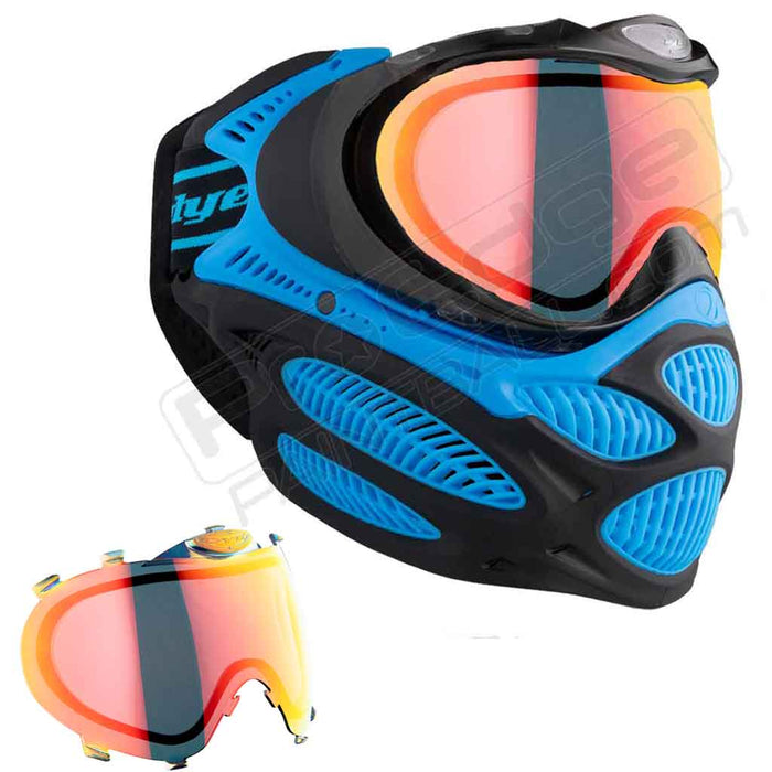 Dye i3 Pro Paintball Mask - Glacier Blue - Choose Lens Color