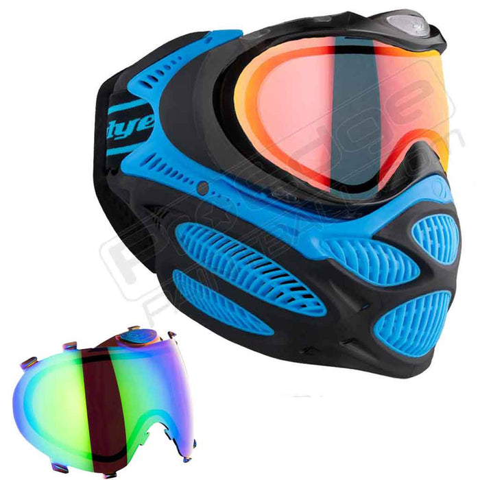 Dye i3 Pro Paintball Mask - Glacier Blue - Choose Lens Color