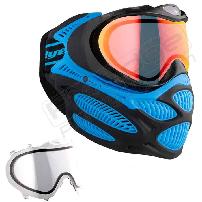 Dye i3 Pro Paintball Mask - Glacier Blue - Choose Lens Color