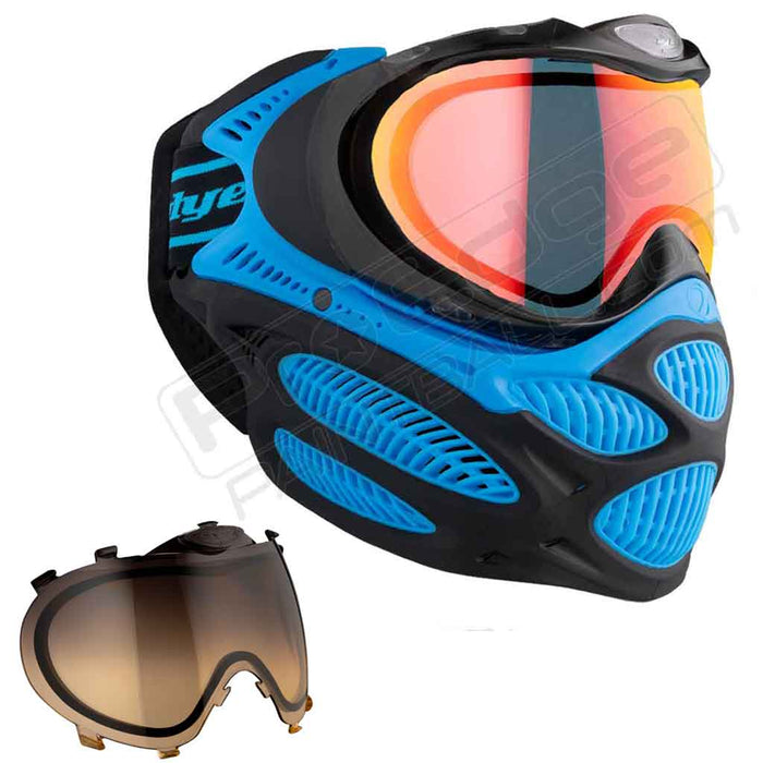 Dye i3 Pro Paintball Mask - Glacier Blue - Choose Lens Color