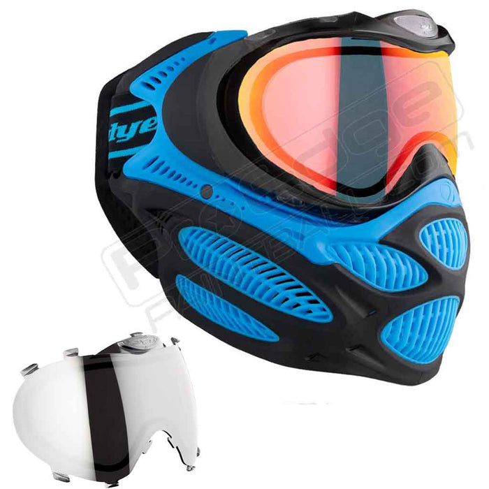 Dye i3 Pro Paintball Mask - Glacier Blue - Choose Lens Color