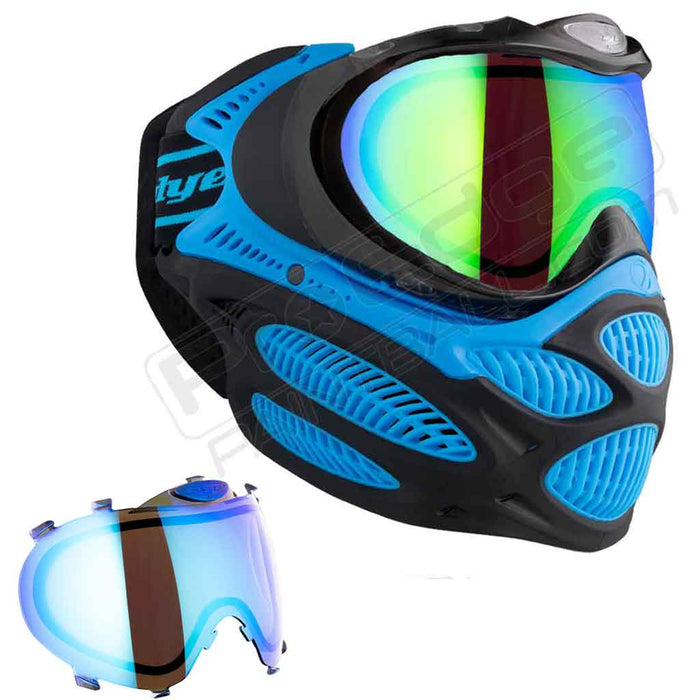 Dye i3 Pro Paintball Mask - Glacier Blue - Choose Lens Color
