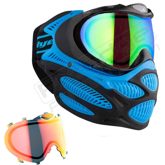 Dye i3 Pro Paintball Mask - Glacier Blue - Choose Lens Color