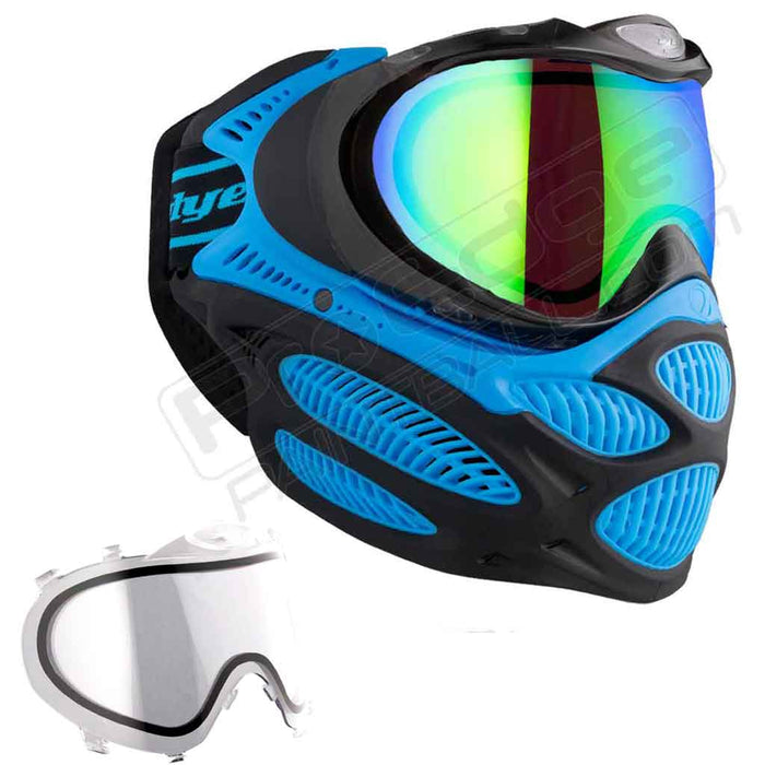 Dye i3 Pro Paintball Mask - Glacier Blue - Choose Lens Color