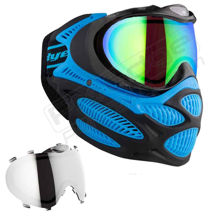 Dye i3 Pro Paintball Mask - Glacier Blue - Choose Lens Color