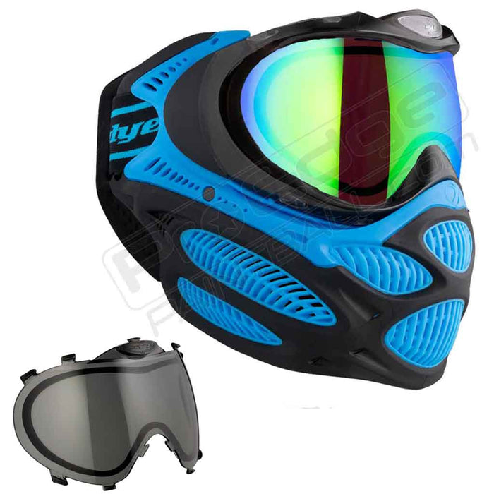 Dye i3 Pro Paintball Mask - Glacier Blue - Choose Lens Color