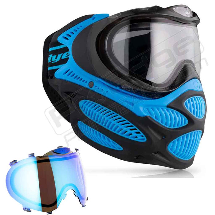 Dye i3 Pro Paintball Mask - Glacier Blue - Choose Lens Color