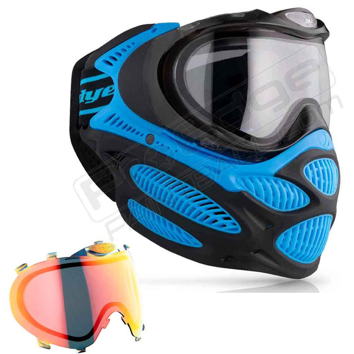 Dye i3 Pro Paintball Mask - Glacier Blue - Choose Lens Color