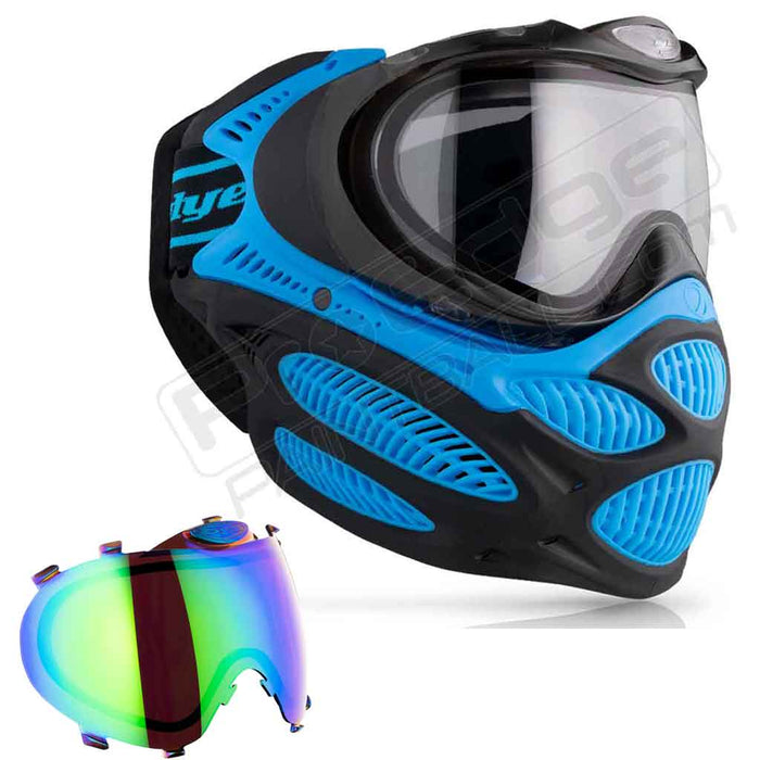 Dye i3 Pro Paintball Mask - Glacier Blue - Choose Lens Color
