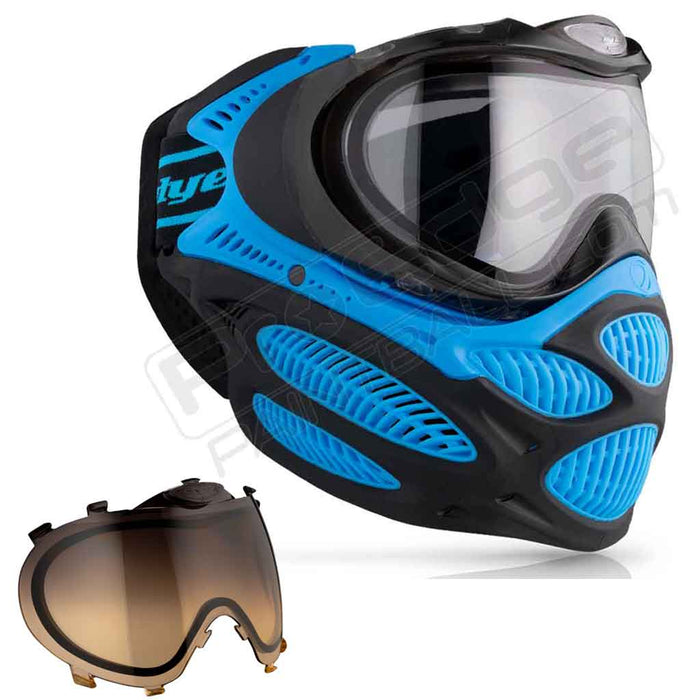 Dye i3 Pro Paintball Mask - Glacier Blue - Choose Lens Color