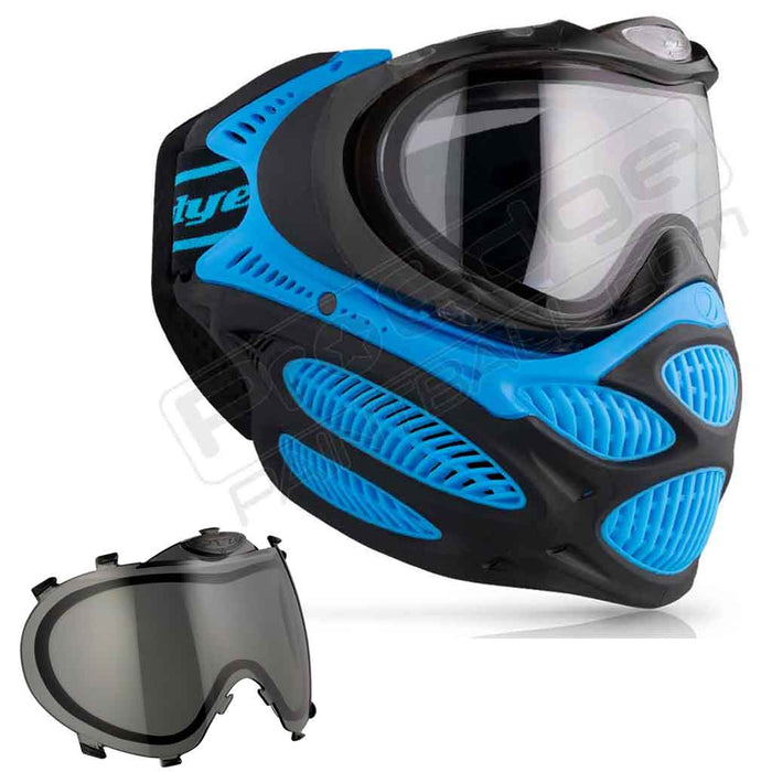 Dye i3 Pro Paintball Mask - Glacier Blue - Choose Lens Color