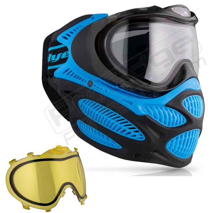 Dye i3 Pro Paintball Mask - Glacier Blue - Choose Lens Color