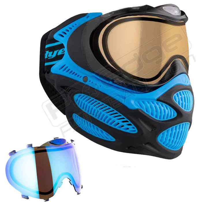 Dye i3 Pro Paintball Mask - Glacier Blue - Choose Lens Color