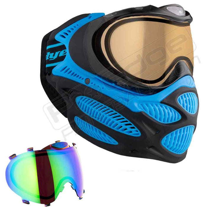 Dye i3 Pro Paintball Mask - Glacier Blue - Choose Lens Color