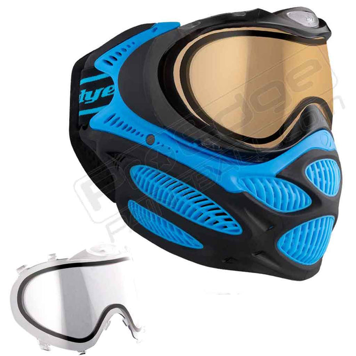 Dye i3 Pro Paintball Mask - Glacier Blue - Choose Lens Color