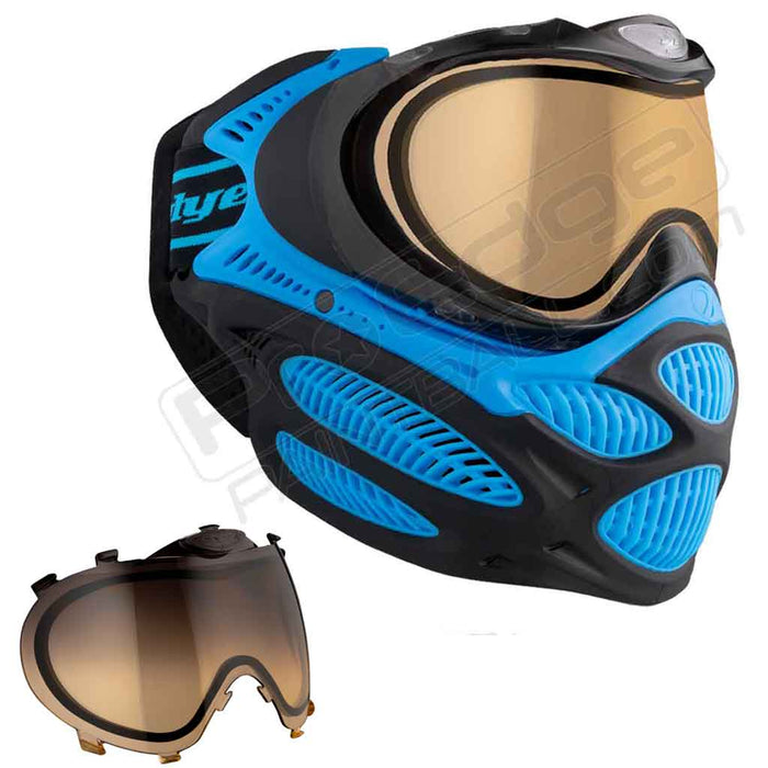 Dye i3 Pro Paintball Mask - Glacier Blue - Choose Lens Color