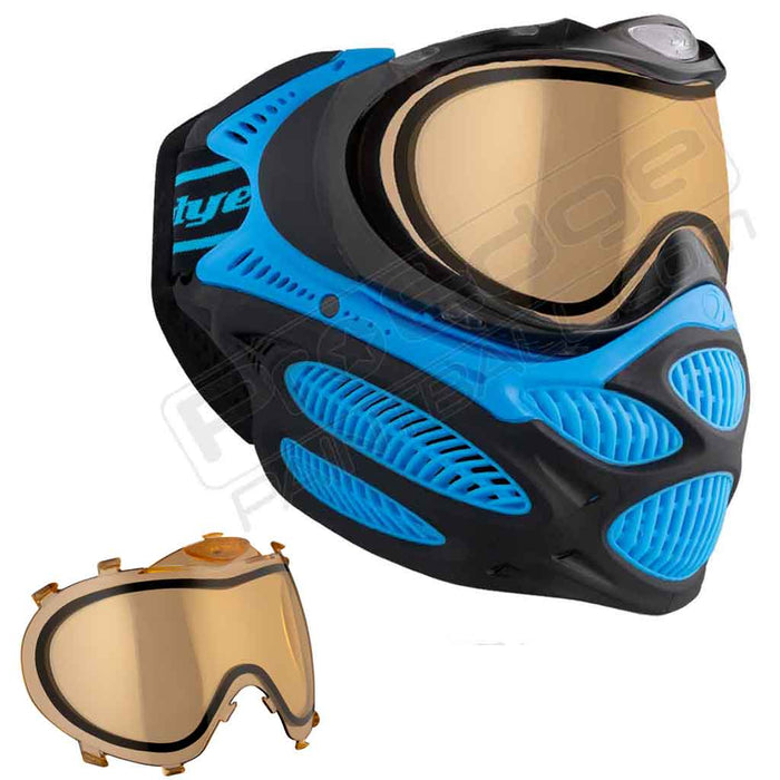Dye i3 Pro Paintball Mask - Glacier Blue - Choose Lens Color