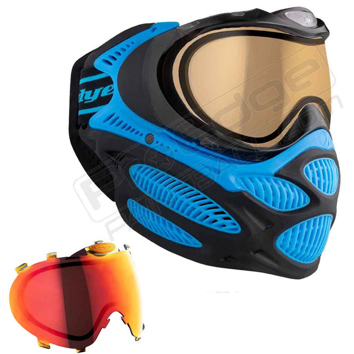 Dye i3 Pro Paintball Mask - Glacier Blue - Choose Lens Color
