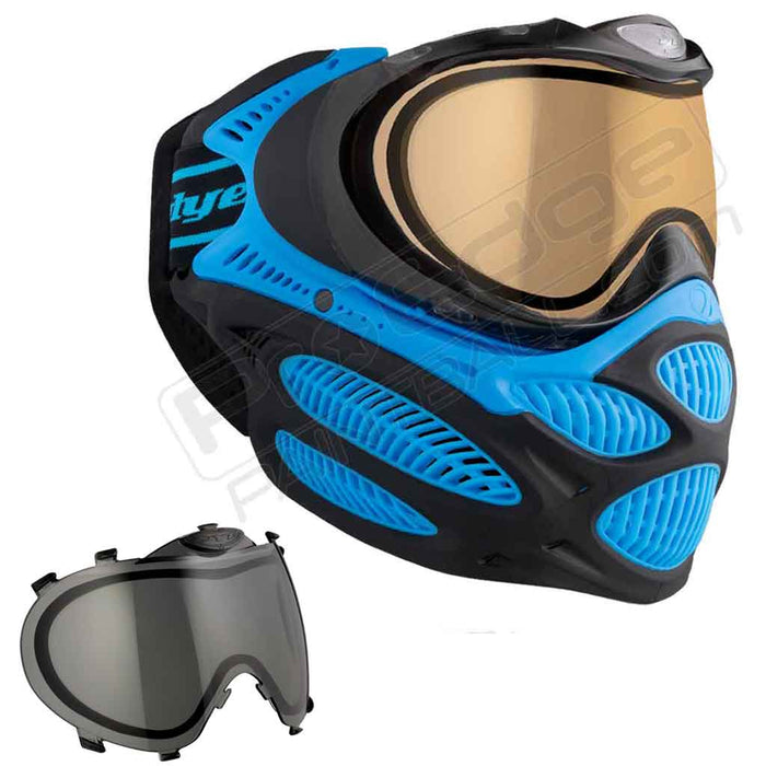 Dye i3 Pro Paintball Mask - Glacier Blue - Choose Lens Color