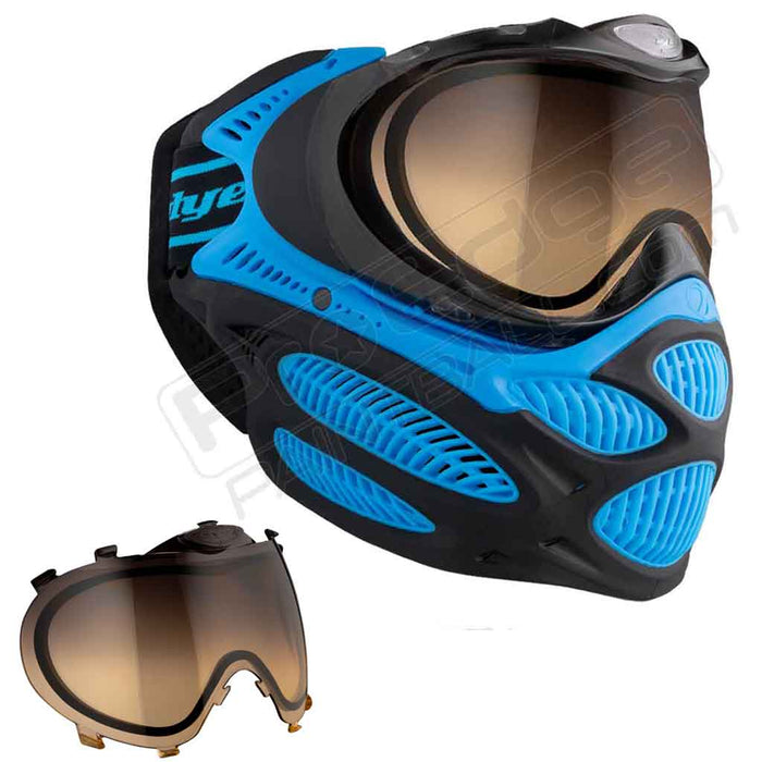 Dye i3 Pro Paintball Mask - Glacier Blue - Choose Lens Color