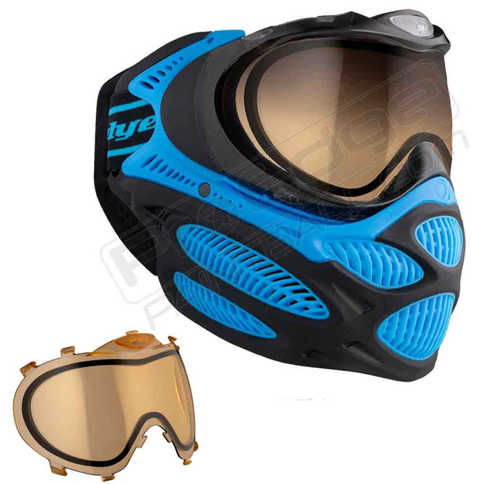Dye i3 Pro Paintball Mask - Glacier Blue - Choose Lens Color