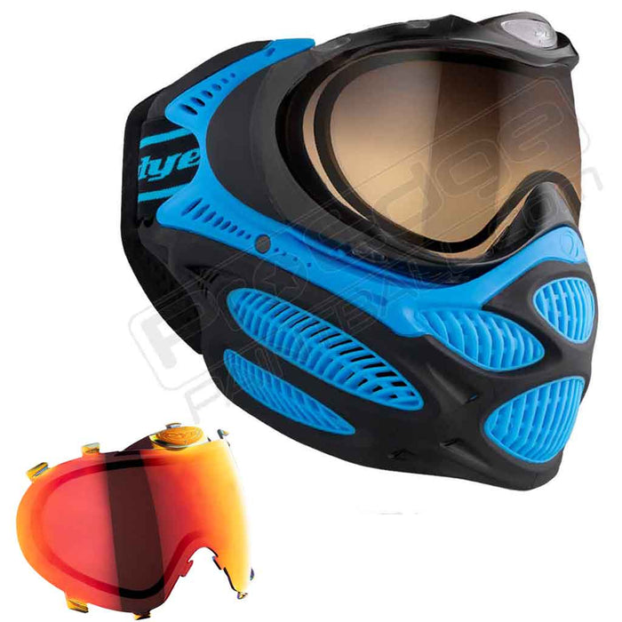 Dye i3 Pro Paintball Mask - Glacier Blue - Choose Lens Color