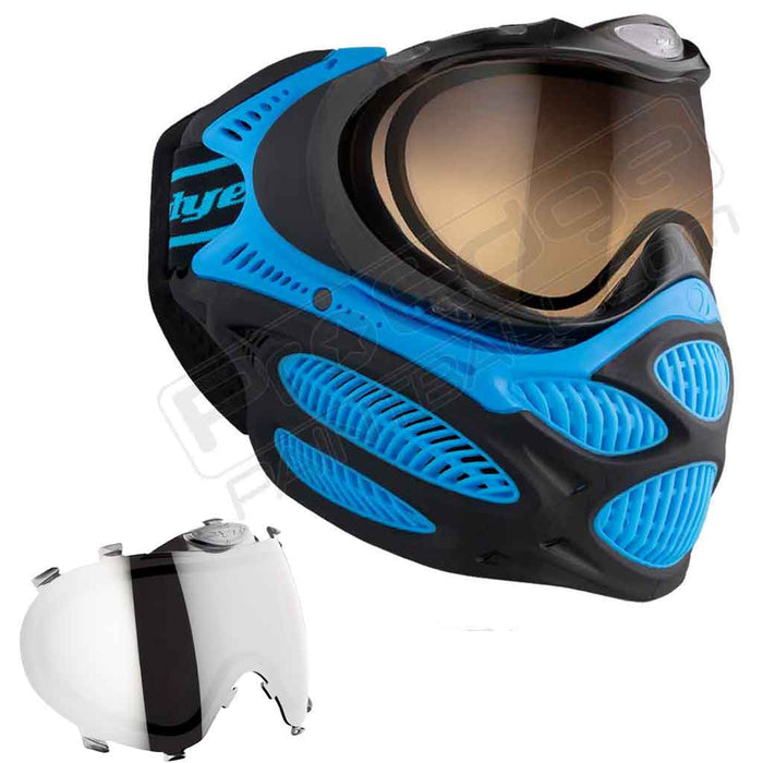 Dye i3 Pro Paintball Mask - Glacier Blue - Choose Lens Color