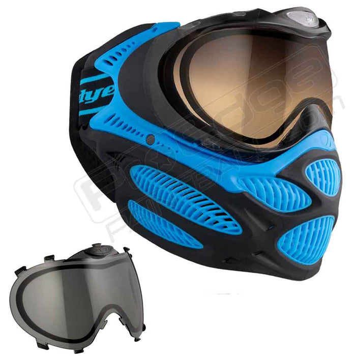 Dye i3 Pro Paintball Mask - Glacier Blue - Choose Lens Color