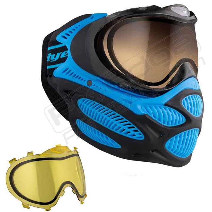 Dye i3 Pro Paintball Mask - Glacier Blue - Choose Lens Color