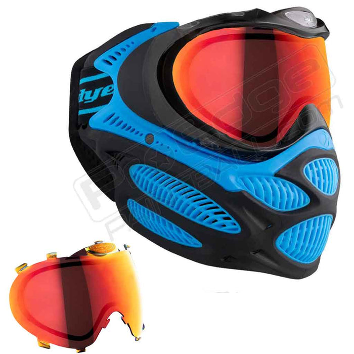 Dye i3 Pro Paintball Mask - Glacier Blue - Choose Lens Color