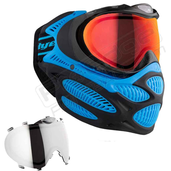 Dye i3 Pro Paintball Mask - Glacier Blue - Choose Lens Color
