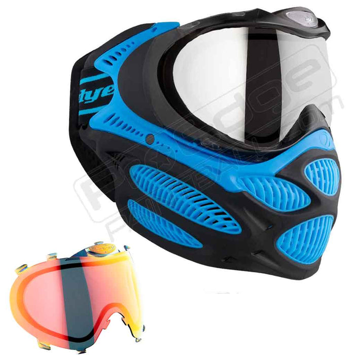 Dye i3 Pro Paintball Mask - Glacier Blue - Choose Lens Color