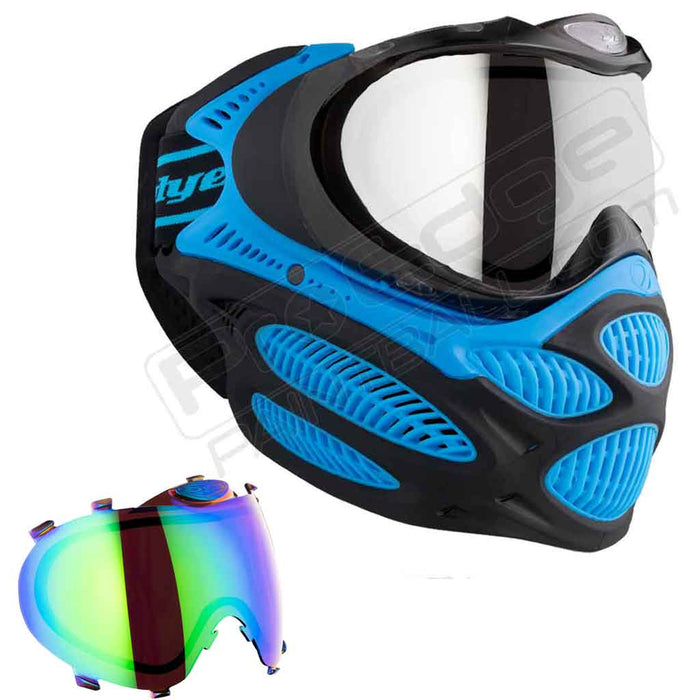 Dye i3 Pro Paintball Mask - Glacier Blue - Choose Lens Color