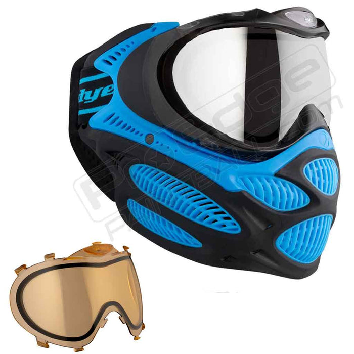 Dye i3 Pro Paintball Mask - Glacier Blue - Choose Lens Color