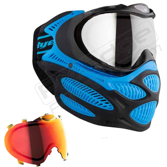 Dye i3 Pro Paintball Mask - Glacier Blue - Choose Lens Color